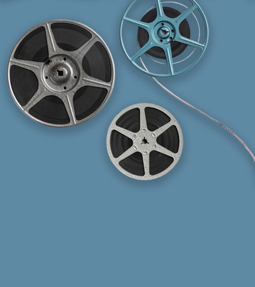 8mm and 16mm Film Reels