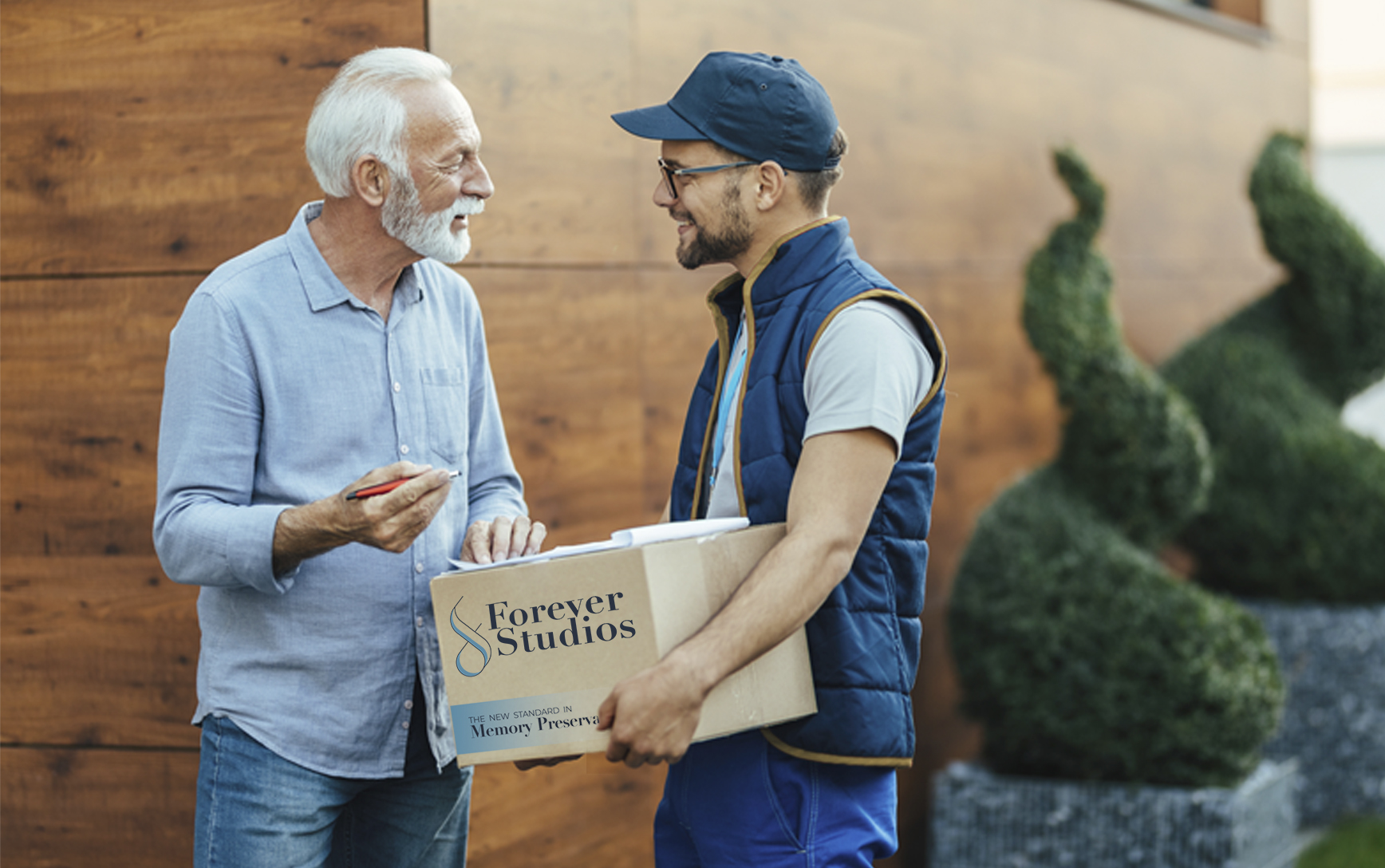 Forever Studios concierge driver delivering to customer