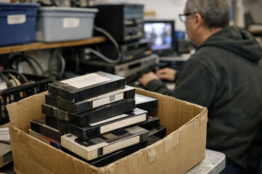 What to Do with Old VHS Tapes: Options for Keeping, Donating & Disposing | Forever Studios