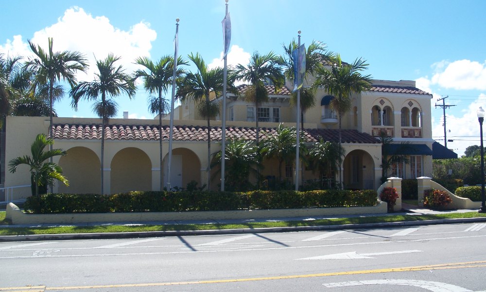 The Art and Culture Center building in Hollywood, Florida