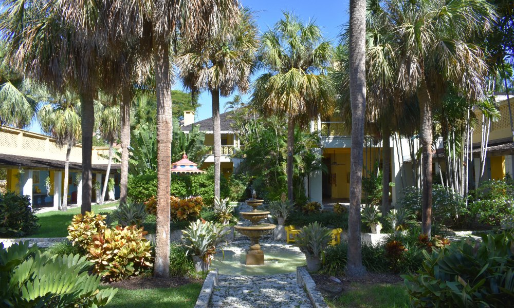 The Bonnet House plantation-style main building in Fort Lauderdale, Florida
