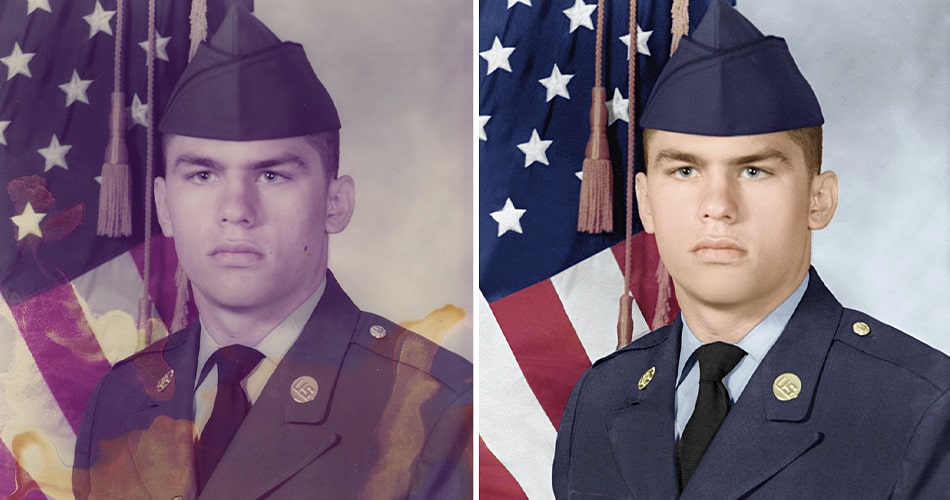 The Soldier and the Ambulance: Amanda's Story - What Photo Restoration Means: Powerful Stories Behind the Images