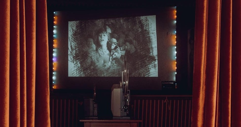 Projected Vintage Film